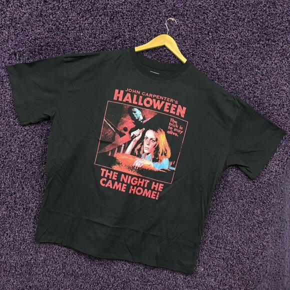 Halloween The Night He Came For Me Horror T-Shirt Size XXL - Picture 3 of 4